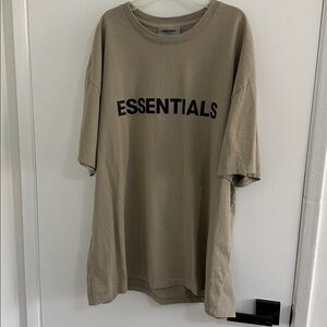 Fear of God Essentials Dark Beige Tee